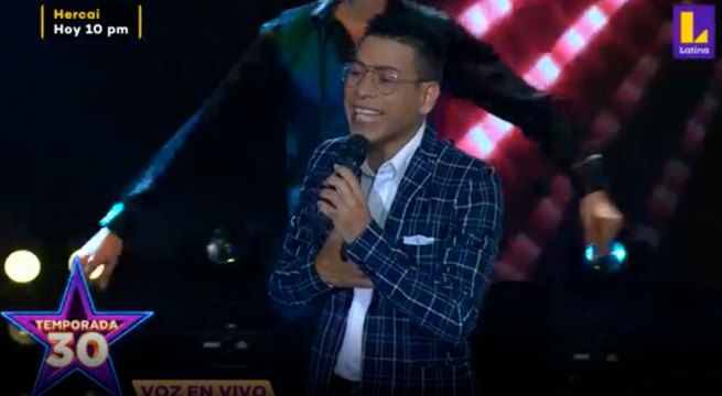 El imitador de Christian Yaipén cantó “Propiedad Privada / Pagarás”