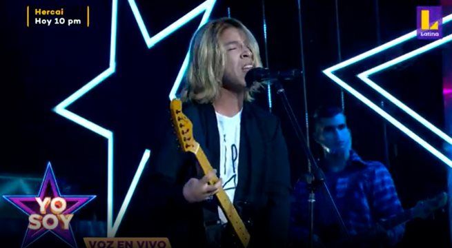 El imitador de Kurt Cobain sorprendió con “About A Girl”