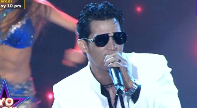 Imitador de Marc Anthony cantó “Parecen viernes” para seguir en carrera