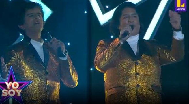 Los imitadores del Dúo Dinámico cantaron “Amor Amargo”