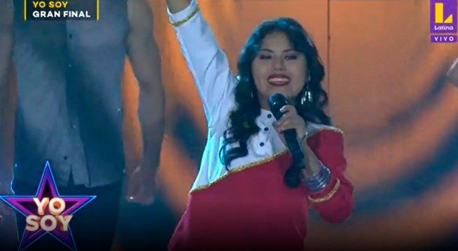 La imitadora de la Princesita Mily cantó “Dilema” en su segunda presentación