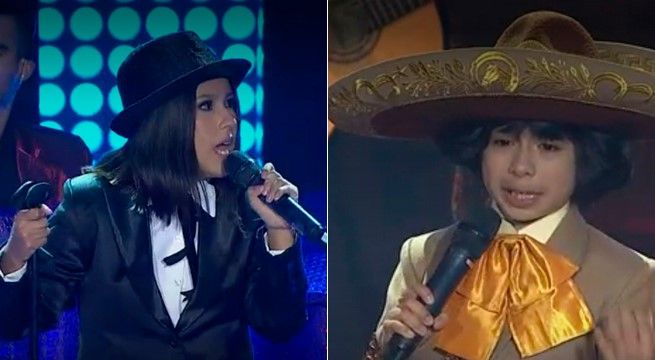 La imitadora de ‘Laura Pausini’ retó al imitador de ‘Pedrito Fernández’