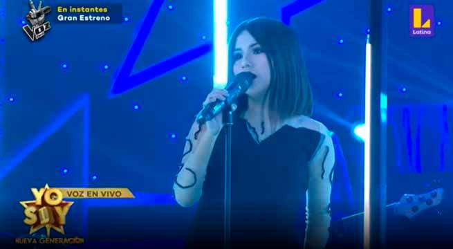 La imitadora de Laura Pausini sorprendió al jurado con “En ausencia de ti”