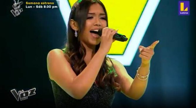 Nicolle Manrique sorprendió a los entrenadores de La Voz Perú con “Mi Primera Rumba”