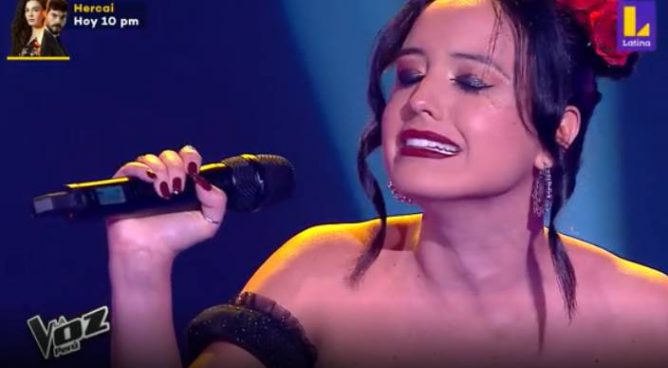 Daniela Ramírez conmovió a los entrenadores con el tema “Recuérdame”