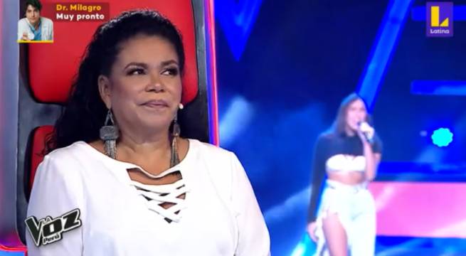 Ciané cantó “All of me” para sorprender a los entrenadores