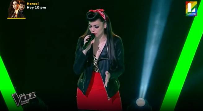 Isa Rondón sorprendió a los entrenadores con su magnífica voz