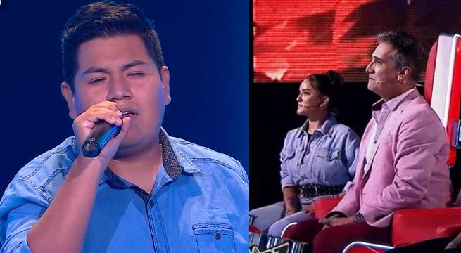 El chimbotano Víctor Díaz logró pasar de etapa al cantar “En esta no”