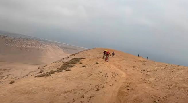 Delincuentes persiguen a ciclistas para robarles sus pertenencias en el Morro Solar