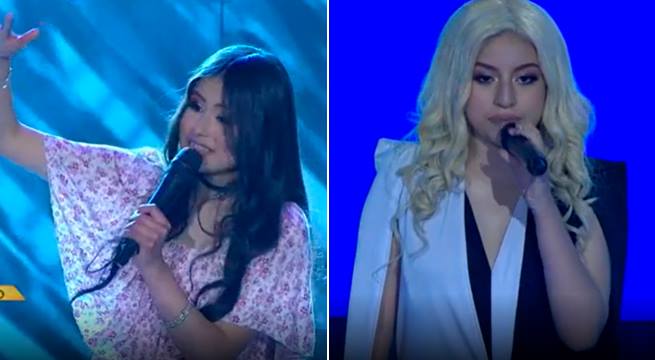 La imitadora de Jeanette se enfrentó a la imitadora de Christina Aguilera