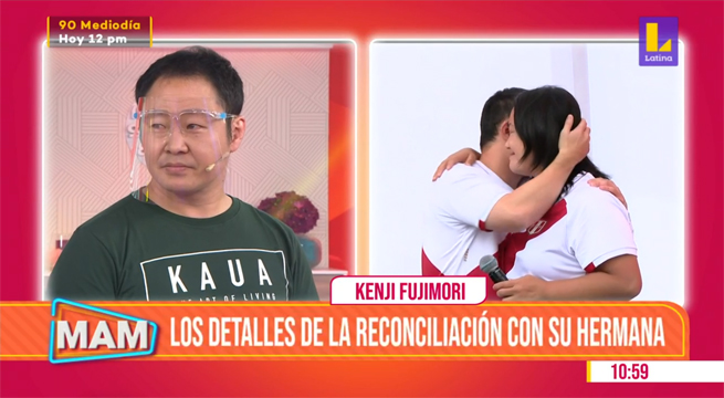 Kenji Fujimori se confiesa en Mujeres al Mando