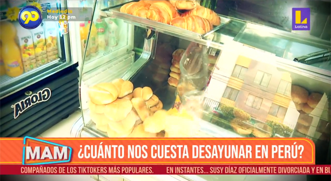 ¿Cuánto nos cuesta desayunar en Perú?