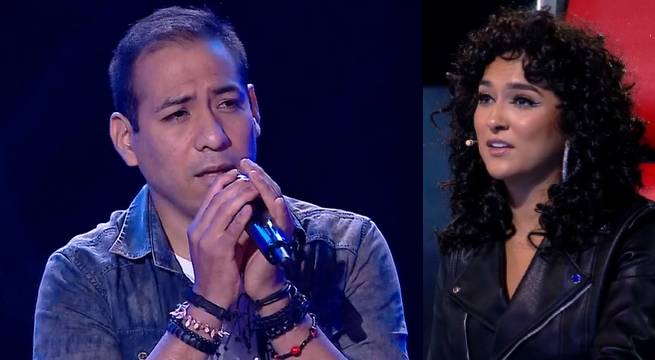 Jonathan Sanes hizo girar a los cuatro entrenadores con su gran voz