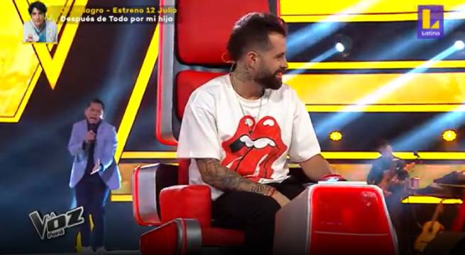 Luis Ángel Burgos cantó “Yo te pido amor” y así reaccionó el jurado