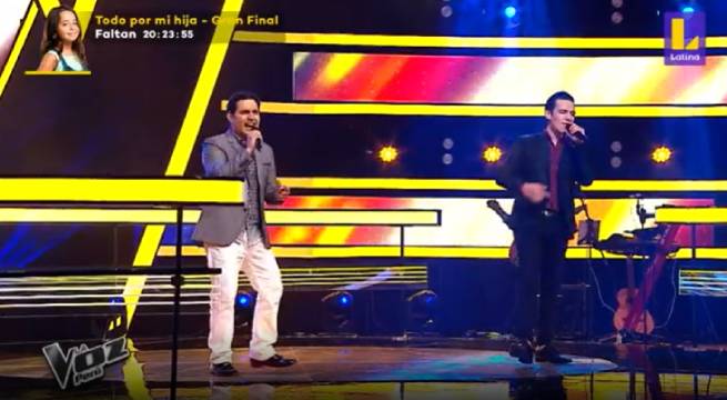 Alexis Pazos y Alan Ortiz cantaron “Me cambiaste la vida”
