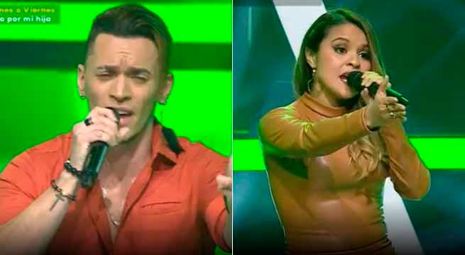 John Barboza y Grace Morales cantaron “Recuérdame” en la primera batalla de la noche