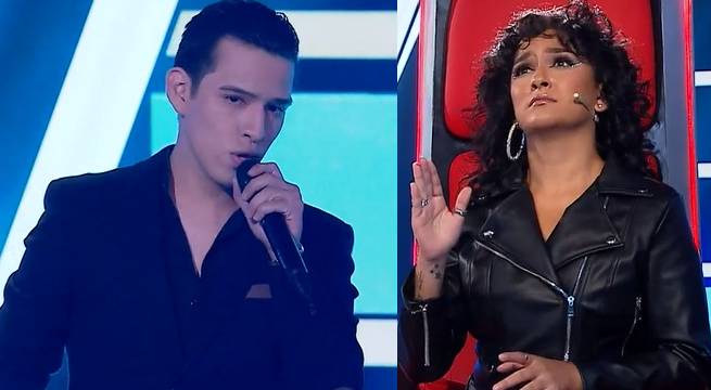 Alexis Pazos hizo girar a los cuatro entrenadores con su gran voz