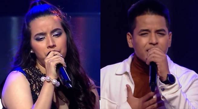 Marian Díaz y Edu Boluarte no se dieron tregua al cantar “Tesoro mío”