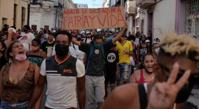 Músicos cubanos sacan la voz por los manifestantes