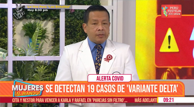 Suben a 19 los casos confirmados de la variante Delta en el Perú