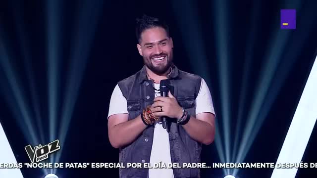 Randy Feijoo logró emocionar a los 4 entrenadores