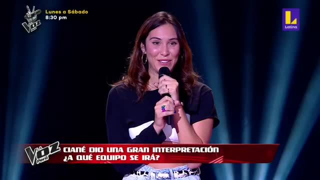 Ciané cantó “All of me” para sorprender a los entrenadores - La Voz Perú