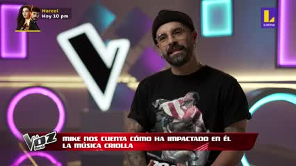 ¿Qué opina Mike Bahía sobre la música peruana?