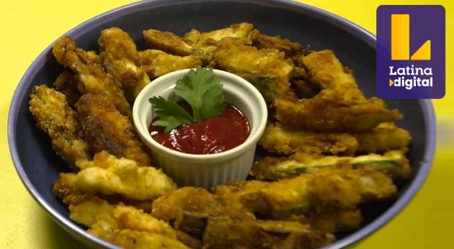 Cocina en 60: Aprende a preparar un exquisito ‘Zucchini fries’ [Video]