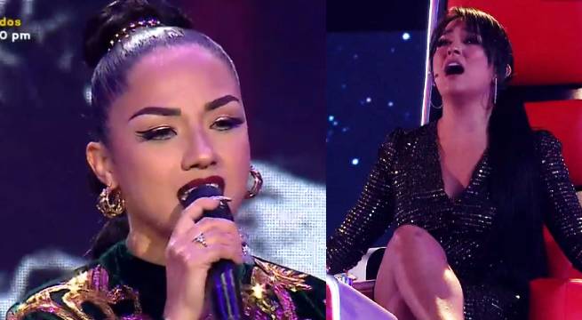 Lucy Young emocionó al cantar 