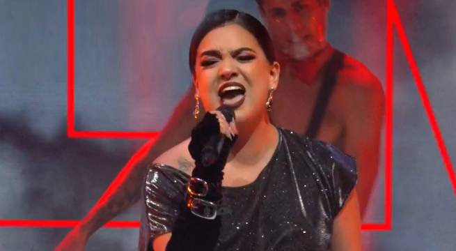 Paula Leonardi fue por su revancha al cantar “Roxanne” este sábado
