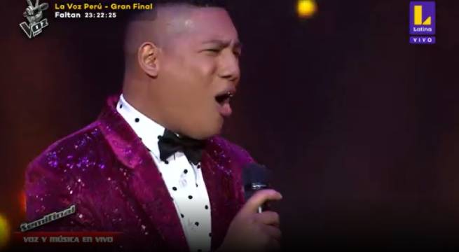 Aldair Sánchez nos cantó el tema “Perdóname”