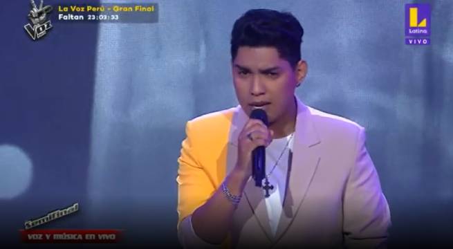 Thony Valencia nos regaló el tema “Noelia” en la semifinal