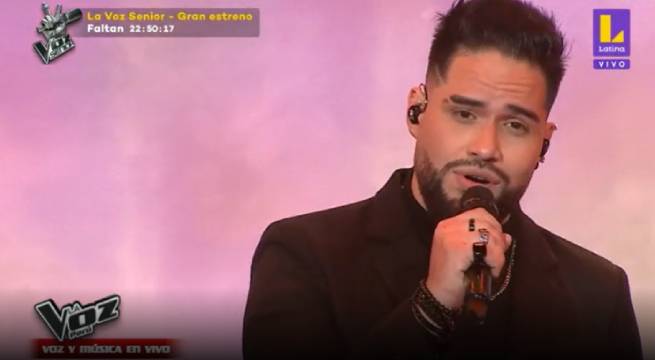 Randy Feijoo cantó “Todo mi corazón” en su segunda presentación