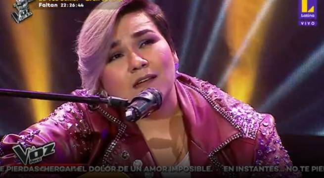 Marcela Navarro dejó sin palabras a Guillermo Dávila al cantar 