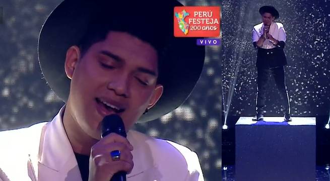 Thony Valencia cantó “Lo que un día fue, no será” este jueves
