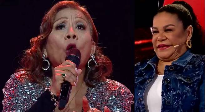 Miriam Zambrano se lució al cantar “Contigo Perú” en La Voz Senior