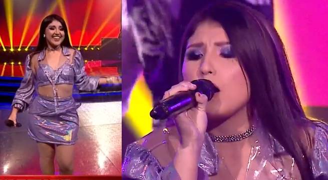 Milena Warthon cantó “No me arrepiento de este amor” en la más reciente gala