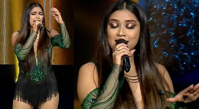 Nicolle Manrique cantó “Aguanilé / Químbara” en la Noche de Eliminación