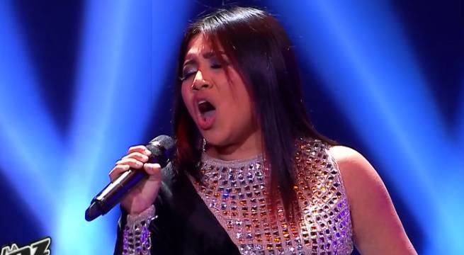 Valeria Zapata cantó “La dueña soy yo” en la gala de este martes