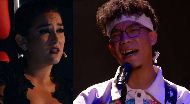 Jeyko Atoche se lució al cantar “Cuando llora mi guitarra”
