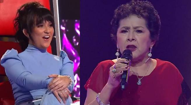 Charito impactó al cantar “Adiós amor” en La Voz Senior