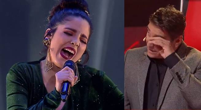 Oriana Montero cantó “Sola otra vez”en su concierto del jueves