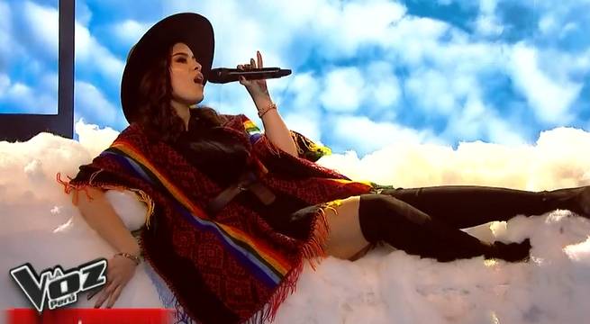 Carmen Marina le puso peruanidad a la noche con “El Perú nació serrano”