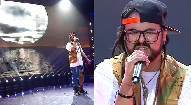 Iván MC cantó “Detente” en la más reciente gala