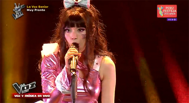 Karin Idol sorprendió al interpretar el tema “Butterfly”