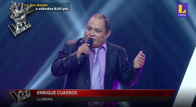 Enrique Cuadros sorprendió a los entrenadores al cantar “Llorona”