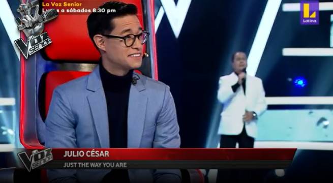 Julio César sorprendió a Tony Succar al cantar “Just the way you are”