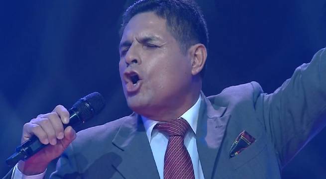 Reiser Vásquez cantó “Chabuca limeña” para impactar a los entrenadores