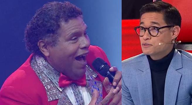 Alejandro Chumpitaz brilló sobre el escenario al cantar “Perdóname”