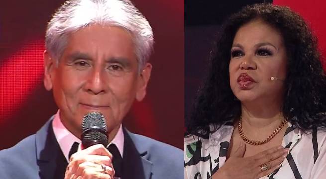 Julio César Mancilla se lució al cantar “Tanto adiós”